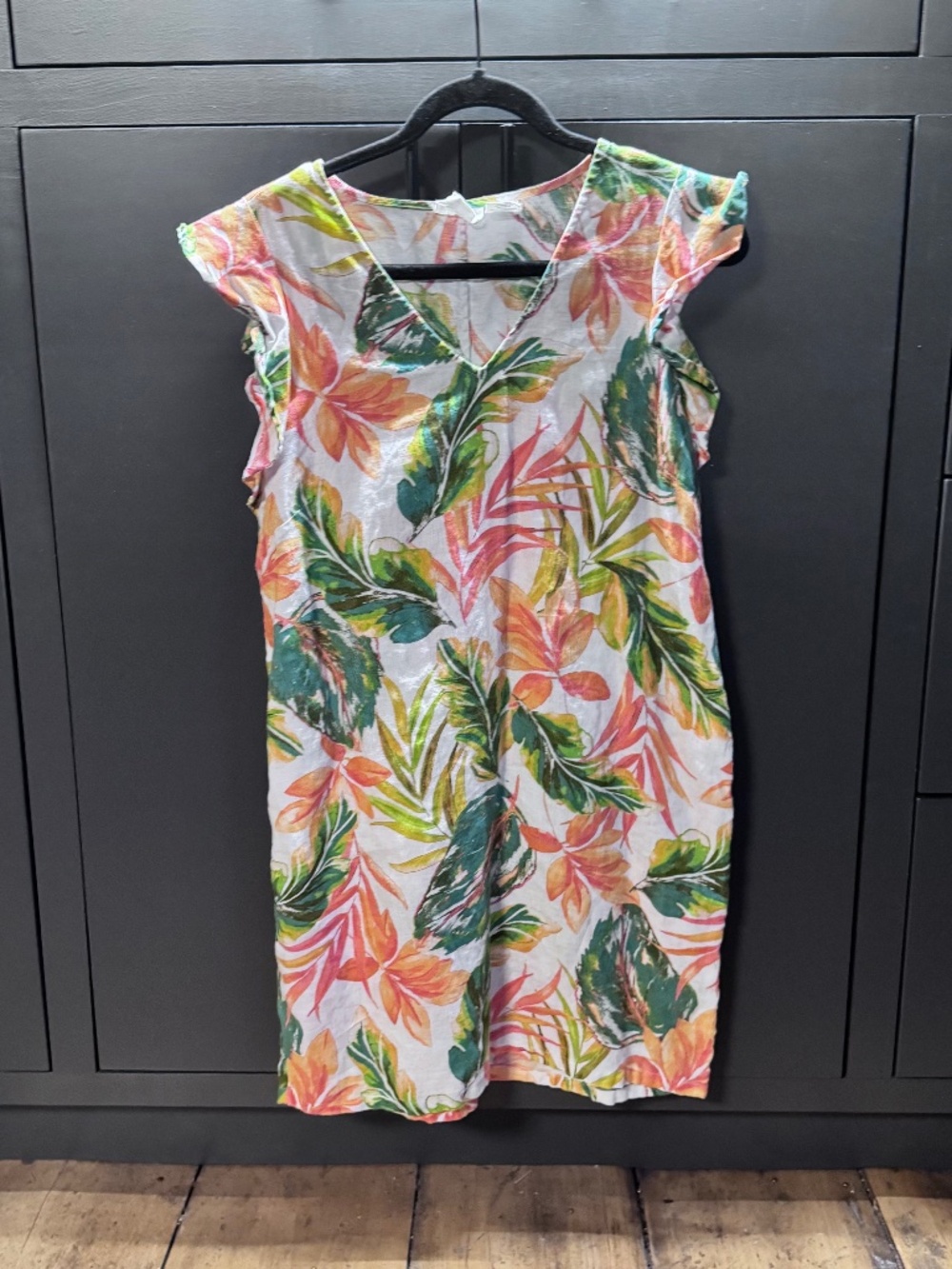 Linen Tropical Dress